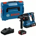 Produktbild: Bosch Akku-Bohrhammer gbh 18V-22 mit SDS-plus, 2x 4,0 Ah und Ladegerät in l-boxx
