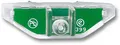 Produktbild: Merten MEG3901-0006 LED-Beleuchtungs-Modul für Schalter/Taster, 100-230V, rot
