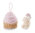 Produktbild: NICI Kuscheltier Einhorn Creamy Pink 10cm in Cupcake mit Loop - bunt - Weiches Plüschtier – niedliches Stofftier zum Kuscheln & Spielen – tolle Geschenkidee für Kinder & Erwachsene | 61913