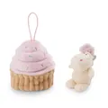 Produktbild: Kuscheltier Einhorn Creamy Pink in Cupcake mit Loop NICI GREEN