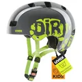 Produktbild: Uvex Kinder Fahrradhelm Kid 3,Grau (Dirtbike Gray-Lime),55-58 cm