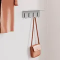 Produktbild: Zone Denmark Flurregal Hakenleiste Garderobe 4 Haken 40cm mit Ablage grau