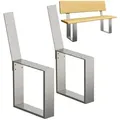 Produktbild: DanDiBo Bankgestell, Silber, Metall, 10x78.5x40 cm, Gartenmöbel, Gartenbänke