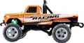Produktbild: Amewi Orange Brushed 1:64 RC Modellauto Elektro Monstertruck Heckantrieb (2WD) RtR 2,4GHz mit Lichteffekt, inkl. Akku und