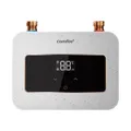 Produktbild: COMFEE' CWH3.5EA1W Mini Durchlauferhitzer 3,6 kW für Handwaschbecken, Elektrische Durchlauferhitzer Klein 230V Untertisch, Elektronisch geregelt, Druckfest, Sofortige Warmwasserbereitung, Platzsparend