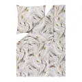 Produktbild: ESTELLA Bettwäsche Nathalie | Silber | 135x200 cm + 80x80 cm | bügelfreie Qualität | pflegeleicht & trocknerfest | ideale Vier-Jahreszeiten-Garnitur | 100% Baumwolle