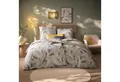 Produktbild: Estella Bettwäsche Estella Mako Jersey Bettwäsche 135x200 Nathalie silber Blätter grau, Mako-Jersey, 2 teilig, für Sommer und Winter