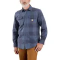Produktbild: Carhartt Flannel L/S Plaid Shirt 106356 - navy - XXL