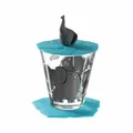 Produktbild: Leonardo Kindertrinkset BAMBINI 3-tlg. Elefant Trinkbecher Deckel & Untersetzer