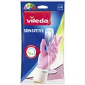 Produktbild: Vileda Haushaltshandschuhe Der Feine / Sensitive L Handschuhe Einweghandschuhe