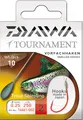 Produktbild: DAIWA TOURNAMENT Vorfachhaken, Sbirolinohaken, 250cm, rot, 14461-004