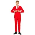 Produktbild: Opposuits Kinderanzug Teen Red Devil Ausgefallener Jungenanzug für Teens mit Stil rot 158-164