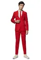 Produktbild: OppoSuits Lustige Verrückt Anzüge für Jungen 10 - 16 Jahre alt - Kommt mit Jacke, Hose und Krawatte Red Devil 158/164 EU (14Y)