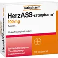 Produktbild: HERZASS-ratiopharm 100 mg Tabletten 100 St