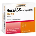 Produktbild: HERZASS-ratiopharm 100 mg Tabletten 100 St