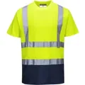 Produktbild: PORTWEST® Warnschutz T-Shirt S378, gelb/marine S378 , 1 Stück, Größe: XL