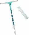 Produktbild: Leifheit Wasserabzieher Set Window Slider XL micro duo Telescope 4 m, mit Wischbezug