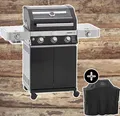 Produktbild: RÖSLE Videro G3 S Vario+ BBQ Station schwarz inkl. Abdeckhaube