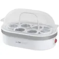 Produktbild: Eierkocher EK 3497 weiß/silber, 400 Watt, für 6 Eier