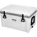 Produktbild: VEVOR Passive Kühlbox Eisbox 57,26 L, Isolierte Kühlbox Camping Thermobox 45-50 Dosen, Campingbox Kühlschrank mit einem Korb, Isolierung Kühlbox Tragbar, Eistruhe Cooler Multifunktional