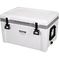 Produktbild: Vevor Passive Kühlbox Eisbox 57,26 L, Isolierte Kühlbox Camping Thermobox 45-50 Dosen, Campingbox Kühlschrank Mit Einem Korb, Isolierung Kühlbox Tragbar, Eistruhe Cooler Multifunktional