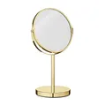 Produktbild: Bloomingville Kosmetikspiegel aus Eisen in der Farbe Gold mit einem Durchmesser von 20cm, 27168564