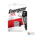Produktbild: 2 ENERGIZER ALKALINE A23 BATTERIES 12V GP23 AK23A L1028 LR2 EXP 2025 2BL NEU