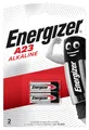 Produktbild: 2 x Energizer A23 L1028 MN21 23GA  V23GA - 1 x 2er Blister - 22mAh Batterie 12V