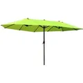 Produktbild: Outsunny Gartenschirm  Stahl Polyester ABS  L460 x B270 x H240 cm