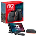 Produktbild: #HAE Konsole Nintendo Switch 2 Mit Basis Joy-Con Griff HDMI Schwarz
