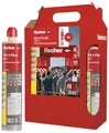 Produktbild: fischer Hochleistungsmörtel FIS V Plus 300 T im handlichen Sixpack, wetterfester Injektionsmörtel, der kraftvolle Mörtel für maximale Sicherheit in Beton und Mauerwerk, 6 Kartuschen à 300 ml