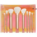 Produktbild: REAL TECHNIQUES The Wanderer Make up Brush Kit, Premium and Professional 8 Midi-size Brush Set with Bag, Soft Bristles, Foundations, Powders, and Concealers, Gold