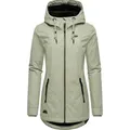 Produktbild: Ragwear Winterjacke Zuzka Winter Wasserdichter Winterparka mit Teddyfleece Innenfutter grau|grün XXL (44)