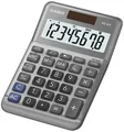 Produktbild: Casio MS-80F Tischrechner Grau Display (Stellen): 8 batteriebetrieben, solarbetrieben (B x H x T) 101 x 148.5 x 27.6 mm