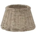 Produktbild: vidaXL Lampenschirm Lampenschirm Braun Ø45x28 cm Korbweide braun 45 cm x 45 cm x 28 cm