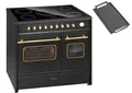 Produktbild: GURARI Elektro Standherd GCH E 912 DF BL r  Range Cooker 90 cm+Grillplatte