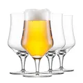 Produktbild: SCHOTT ZWIESEL Universalglas Beer Basic 0,3 (4er-Set), klassisches Bierglas für Craft Beer, spülmaschinenfeste Tritan-Kristallgläser, Made in Germany (Art.-Nr. 130013), Kristall
