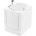 Produktbild: Seniorenbadewanne Vital L (sitzend) 100 x 90 x 115 cm, Rechtsanschlag - Weiß