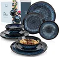 Produktbild: SÄNGER Steingut Geschirrset Tokio, Tafelservice 12 teilig für 4 Personen