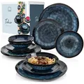 Produktbild: Sänger Tafelservice, Dunkelblau, Keramik, 12-teilig, 35.4x33x36.29 cm, kratzfest, Essen & Trinken, Geschirr, Geschirr-Sets, Tafelservice