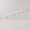 Produktbild: LED 6-flammig schwenkbare Deckenleuchte | Deckenspots mattweiß - Weiß