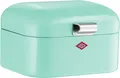 Produktbild: WESCO Brotkasten Mini Grandy | Aufbewahrungsbox | Stahlblech | kompakt ca. 18x12x17 cm | mint