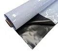 Produktbild: Silofolie 4,0m breit UV-stabil Folie Plane schwarz/weiß Abdeckfolie lichtdicht