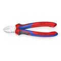 Produktbild: KNIPEX 70 05 180 Seitenschneider mit Comfort-Griffen verchromt 180 mm