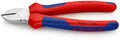 Produktbild: KNIPEX 70 05 180 Seitenschneider mit Mehrkomponenten-Hüllen verchromt 180 mm
