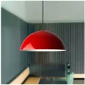 Produktbild: Bamyum Pendelleuchte Bamyum Hängelampe Vintage Ø26 cm E27 Metall Lampe, ohne Leuchtmittel rot