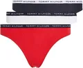 Produktbild: Tommy Hilfiger Damen Slips Unterwäsche, Mehrfarbig (Desert Sky/White/Primary Red), L
