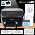 Produktbild: Heißluftfritteuse Doppel Airfryer Fritteuse Dörrgerät XXL - Sommertal HF DUAL900