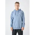 Produktbild: Cleptomanicx Kapuzensweatshirt Hooded Embro Gull 2 (1-tlg) im klassischen Design blau S