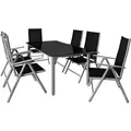 Produktbild: Garten-Sitzgruppe Bern 7-tlg Silber Alu